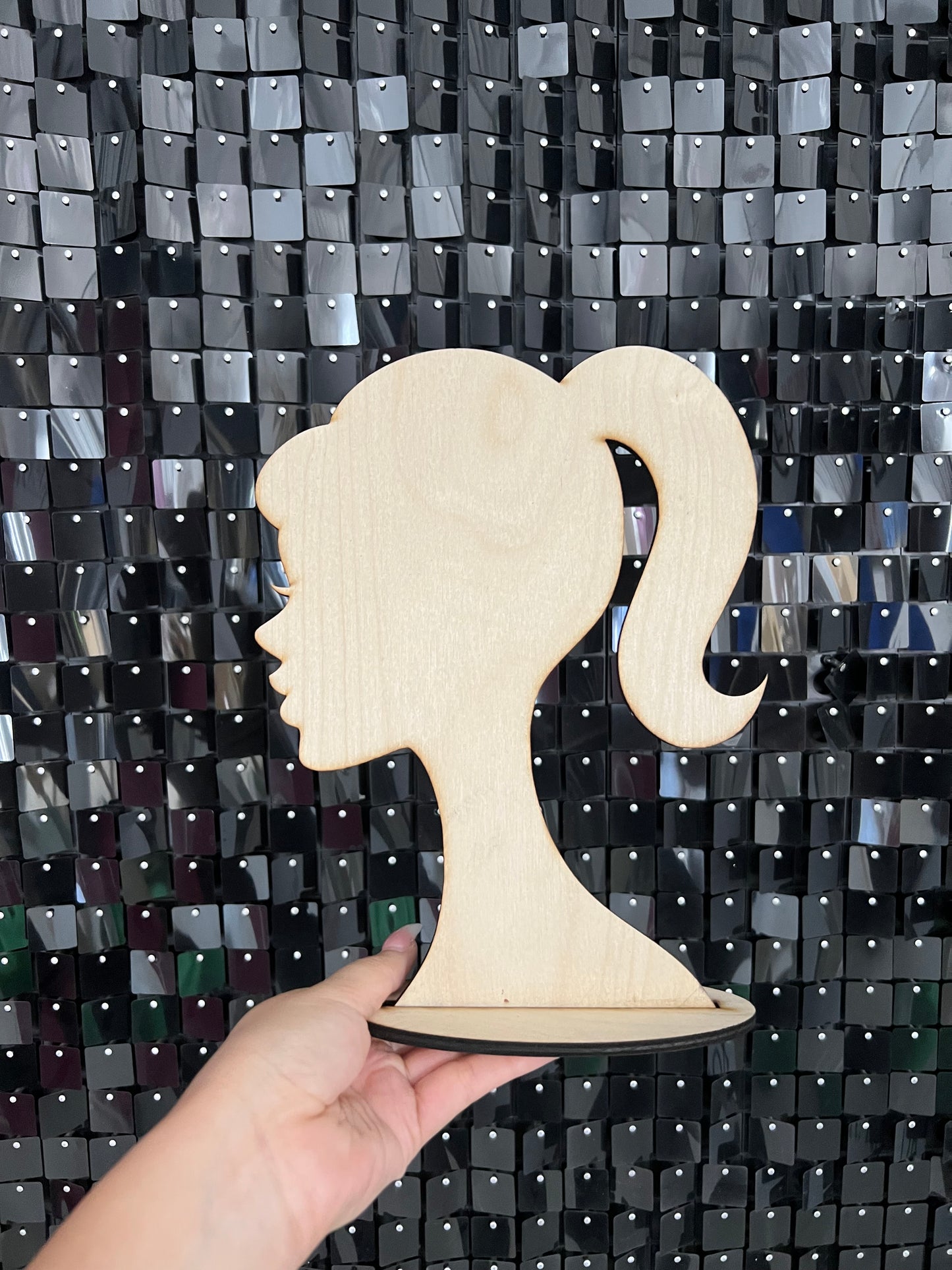 Barbie Head Center Piece