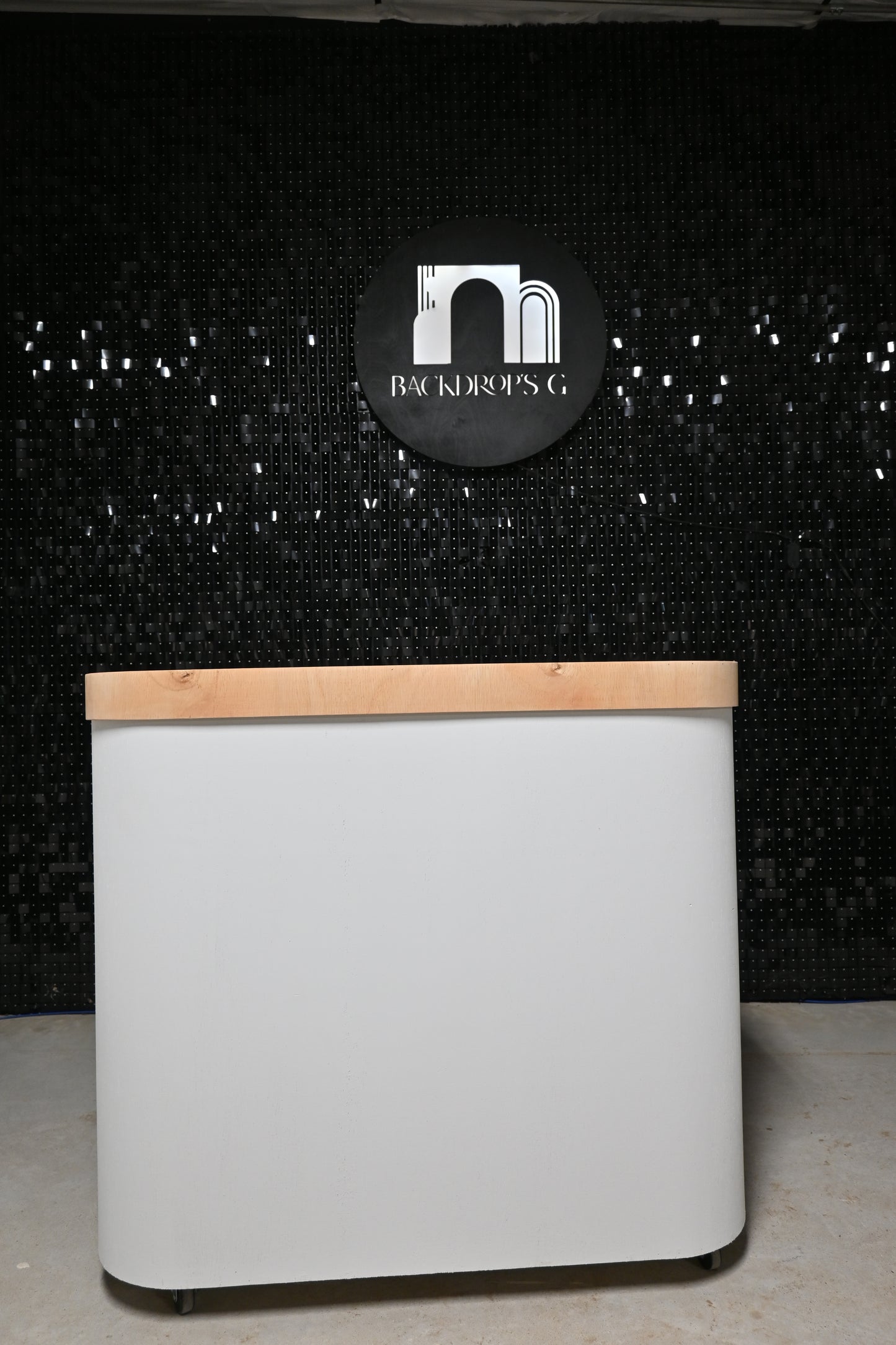 Rectangle Curve Bar Table