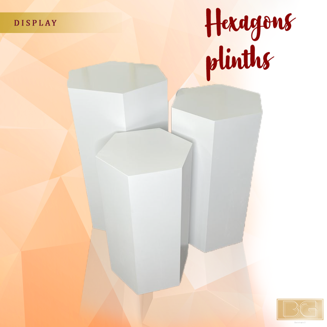 Hexagon Plinths