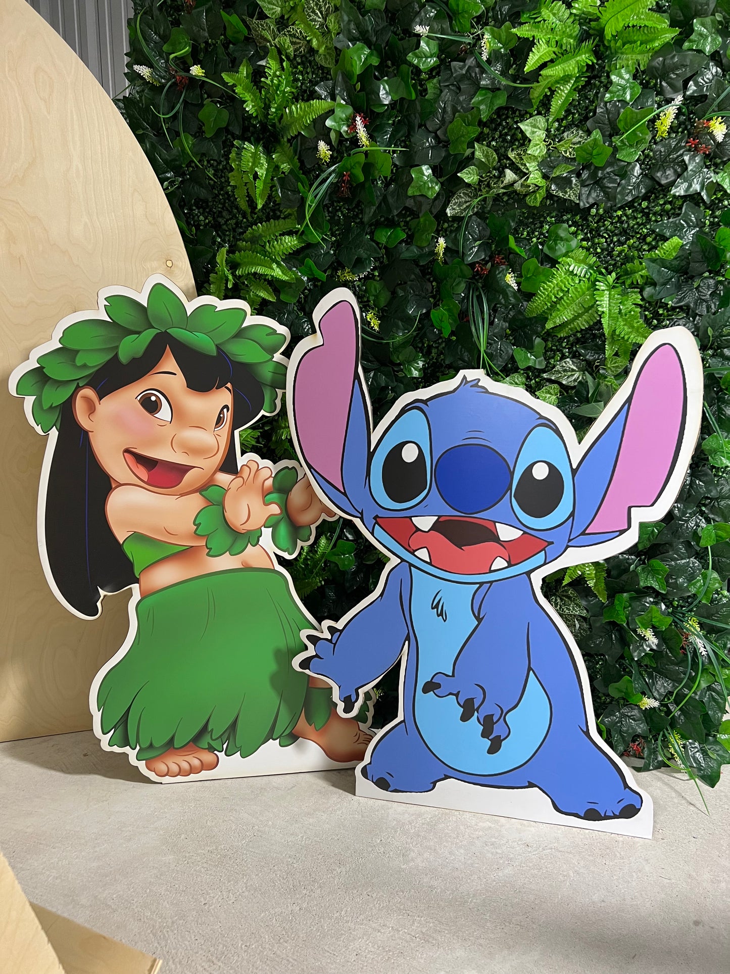 Character Cut Outs, wooden props, standees
