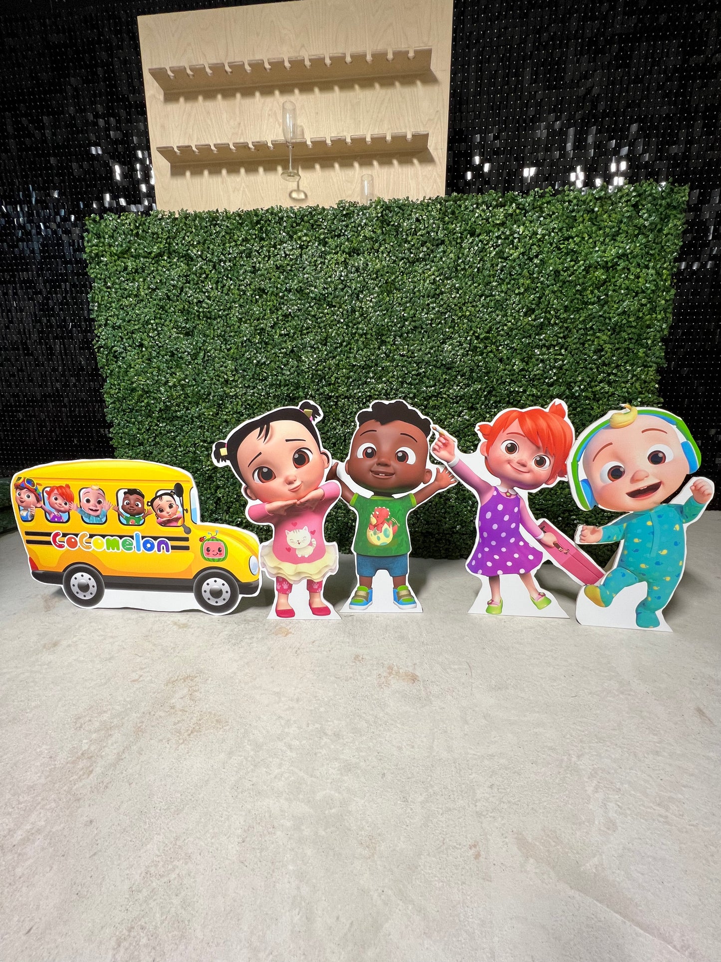Character Cut Outs, wooden props, standees