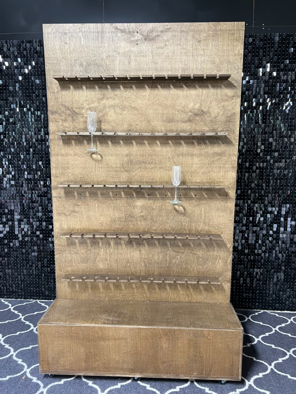 Elegant Champagne Wall