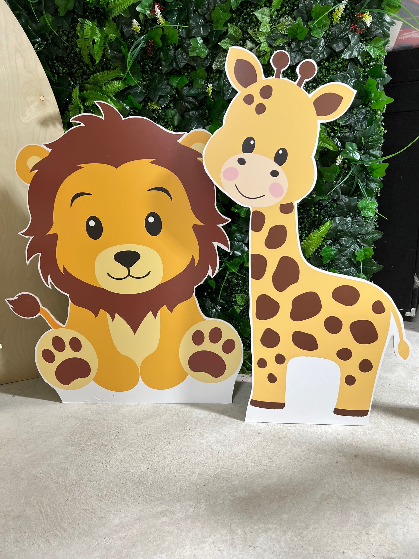 Character Cut Outs, wooden props, standees