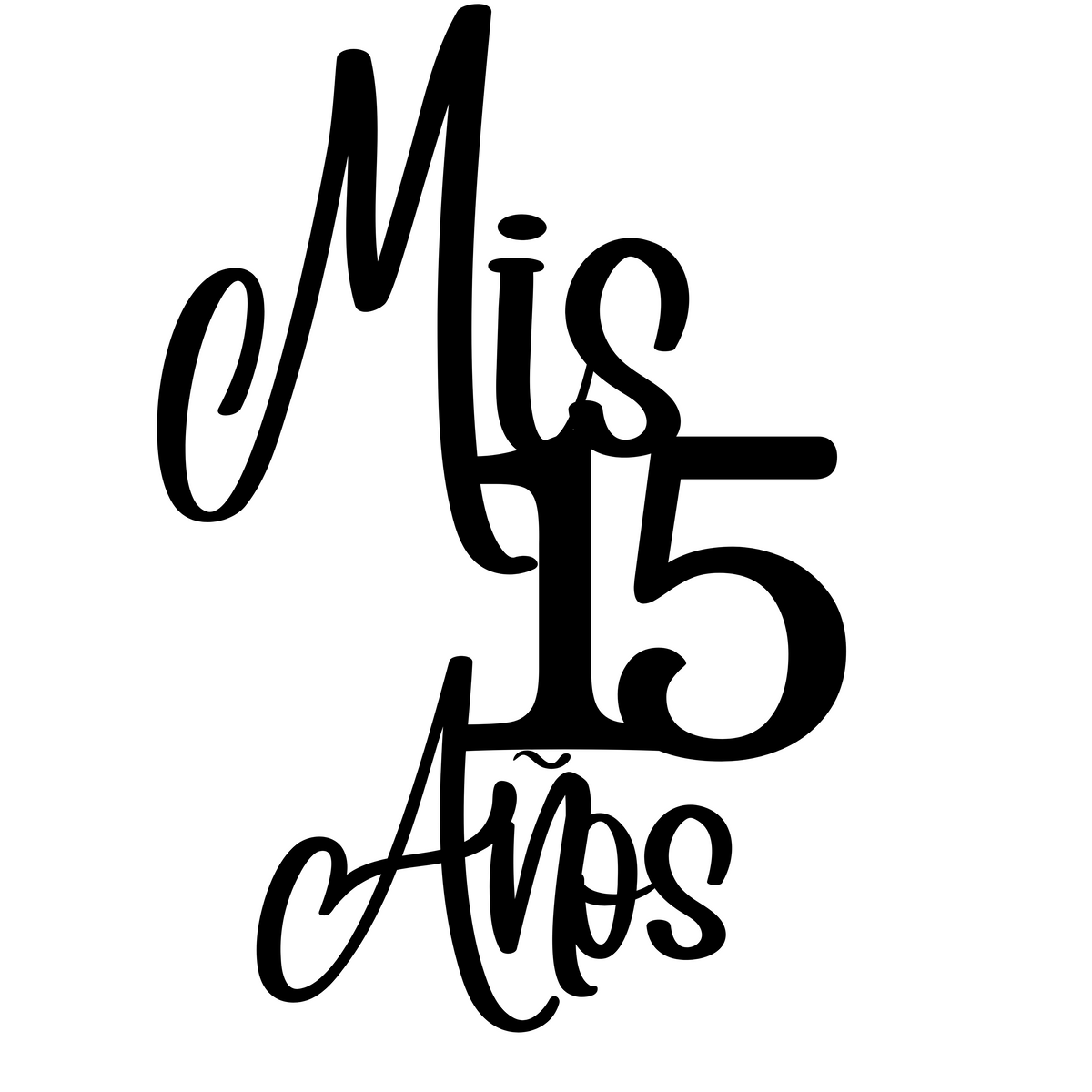 Mis Sign Mis Quince Wood Sign, Mi quinceanera wood sign, – Backdrop's G