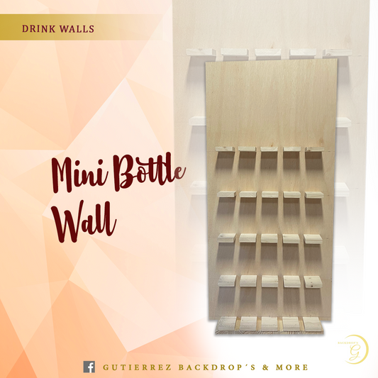 Mini Bottle Wall