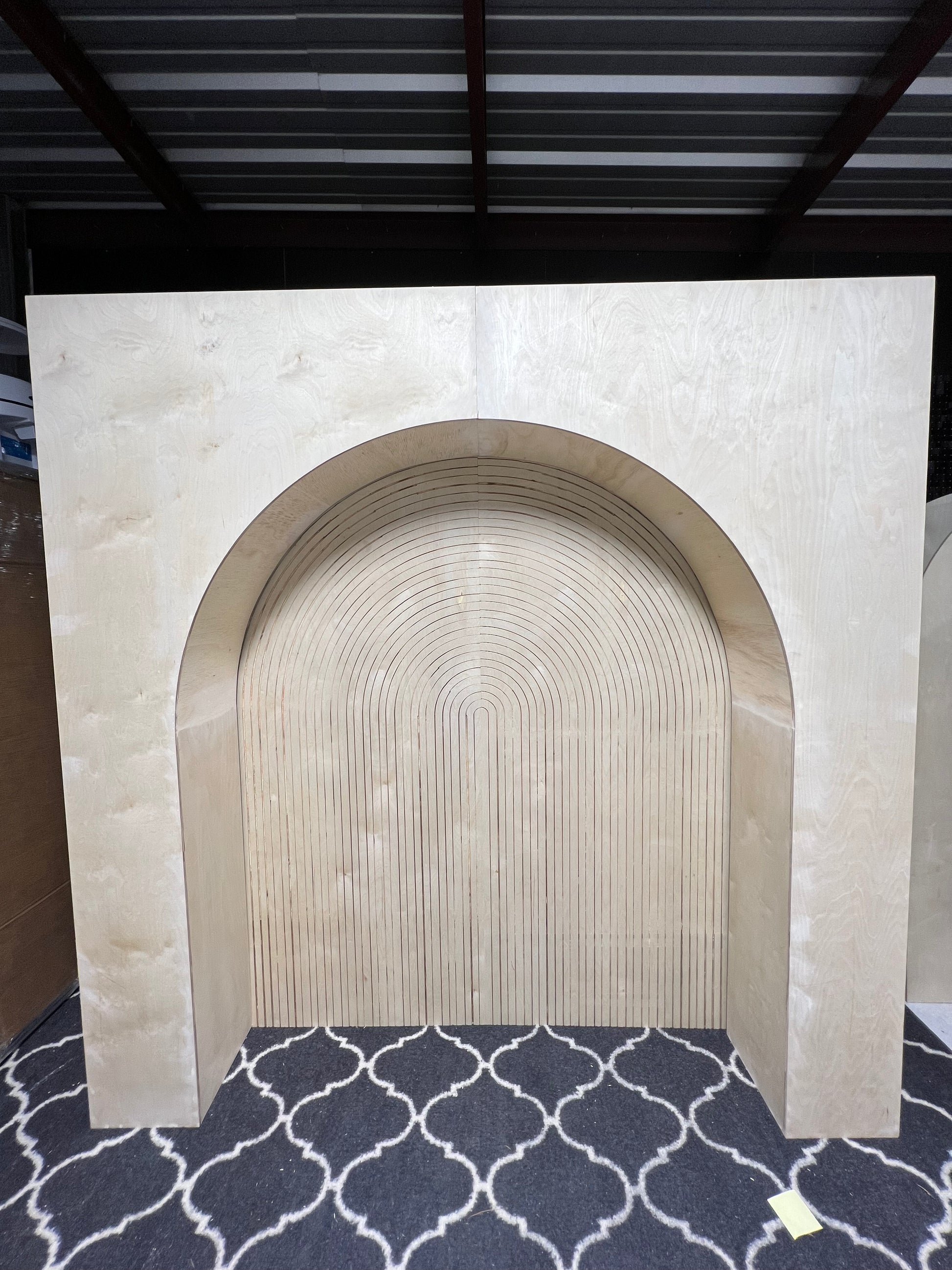 3D Ripple Arch and Square with back – Backdrop's G
